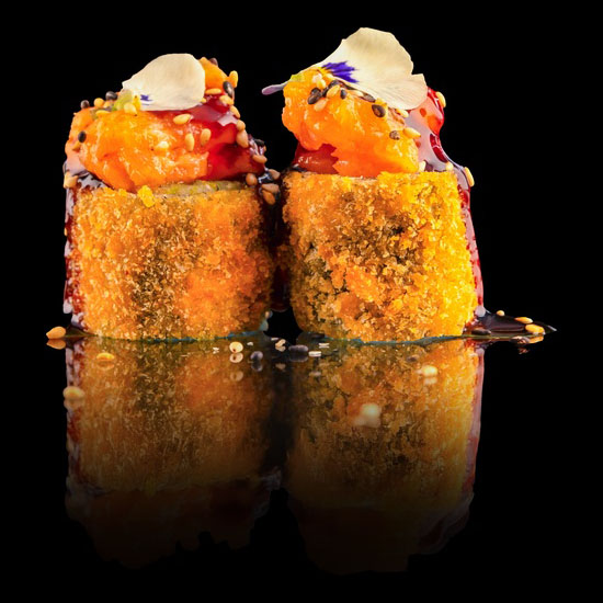 MAKI FRITO CON SALMÓN 4U